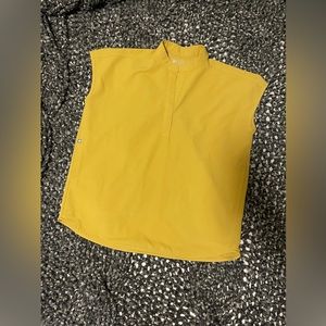 Figs scrub top Rafaela xxs, pants Zamora jogger xxs petite, color light gold